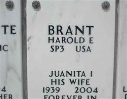 Harold E Brant Harold E Brant