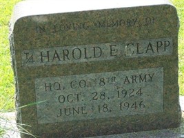 Harold E. Clapp