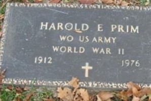 Harold E. Prim Harold E. Prim