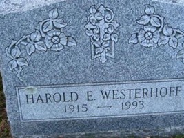 Harold E Westerhoff Harold E Westerhoff