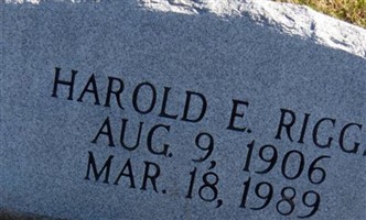 Harold Edward Riggs