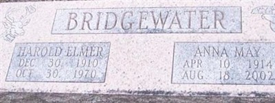 Harold Elmer Bridgewater Harold Elmer Bridgewater