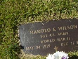 Harold Elmer Wilson