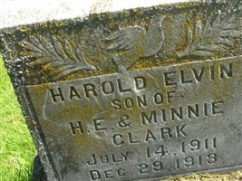Harold Elvin Clark Harold Elvin Clark