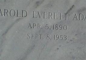 Harold Everett Adams
