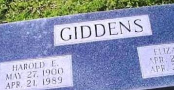 Harold Ewing Giddens