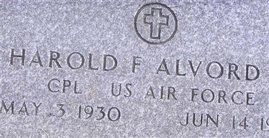Harold F Alvord, Sr