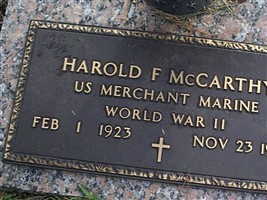 Harold F. McCarthy Harold F. McCarthy