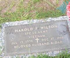 Harold F Wilson