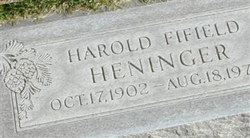 Harold Fifield Heninger