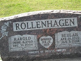 Harold Frederick Ferdinand Rollenhagen