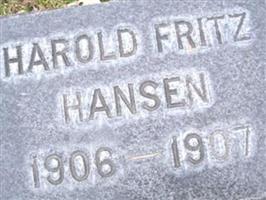 Harold Fritz Hansen