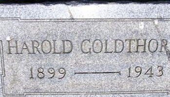 Harold Goldthorpe