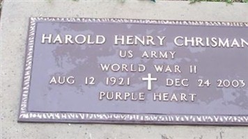Harold Henry Chrisman Harold Henry Chrisman