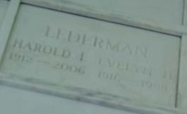 Harold I Lederman Harold I Lederman