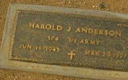 Harold J Anderson