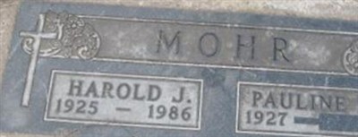 Harold J Mohr Harold J Mohr