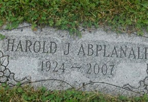 Harold John Abplanalp Harold John Abplanalp