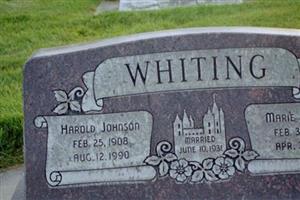 Harold Johnson Whiting