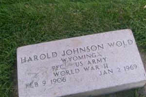 Harold Johnson Wold