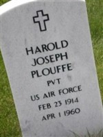 Harold Joseph Plouffe Harold Joseph Plouffe