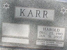 Harold Karr