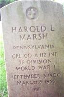 Harold L Marsh