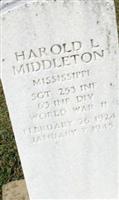 Harold L. Middleton