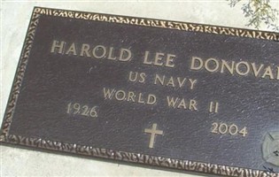 HAROLD LEE DONOVAN HAROLD LEE DONOVAN