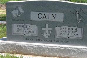 Harold M. Cain
