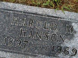 Harold M Hanson