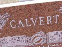 Harold O Calvert Harold O Calvert