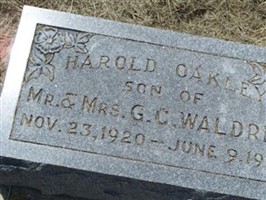 Harold Oakley Waldrep Harold Oakley Waldrep