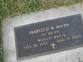 Harold R Irvin