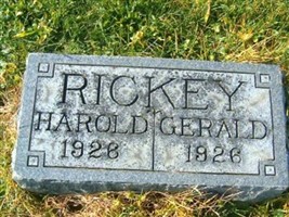 Harold Rickey Harold Rickey