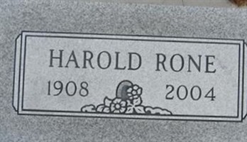 Harold Rone