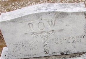 Harold Sutton Row
