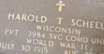 Harold T Scheele