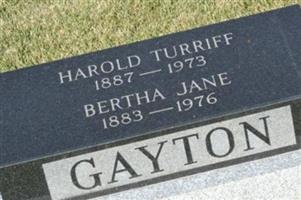 Harold Turriff Gayton