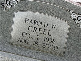Harold W. Creel Harold W. Creel