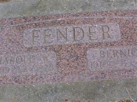 Harold W Fender Harold W Fender