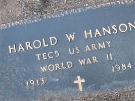 Harold W. Hanson