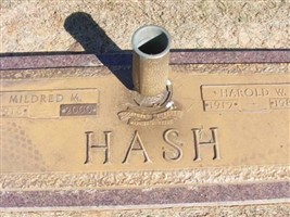Harold W Hash Harold W Hash