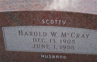 Harold W. "Scotty" McCray