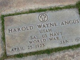 Harold Wayne Angus Harold Wayne Angus