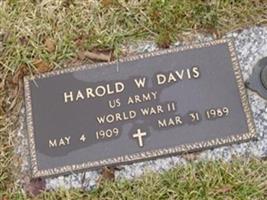Harold Westbrook Davis