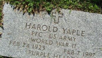 Harold Yaple
