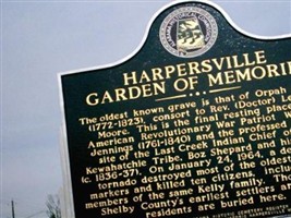 Harpersville City Cemetery Harpersville City Cemetery