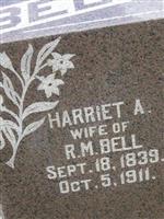 Harriet A Bell