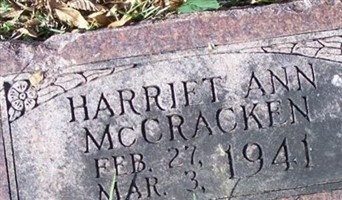 Harriet Ann McCracken